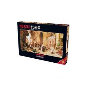 Anatolian Kahire'De Halı Pazarı 1500 Parça Puzzle