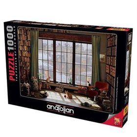 Anatolian Kedinin Penceresi 1000 Parça Puzzle