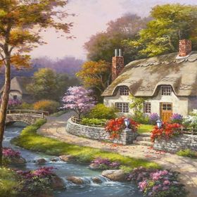 Anatolian Konakta İlkbahar 500 Parça Puzzle