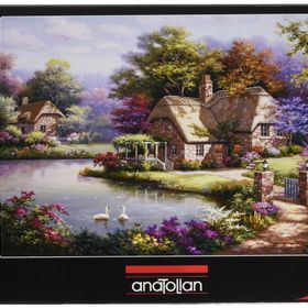 Anatolian Kuğular Ve Kır Evi 1500 Parça Puzzle