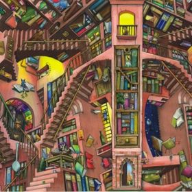 Anatolian Kütüphane 1000 Parça Puzzle