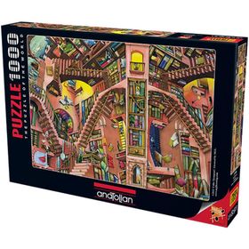 Anatolian Kütüphane 1000 Parça Puzzle