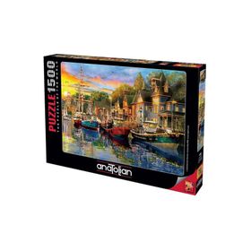 Anatolian Liman Işıkları Dominic Davidson 1500 Parça Puzzle