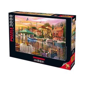 Anatolian Limanda Günbatımı 3000 Parça Puzzle