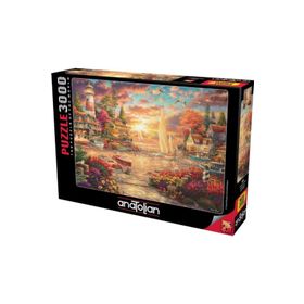 Anatolian Limanda Günbatımı 3000 Parça Puzzle