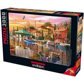 Anatolian Limanda Günbatmı 3000 Parça Puzzle