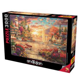 Anatolian Limanda Günbatmı 3000 Parça Puzzle