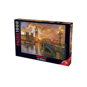 Anatolian Londrada Günbatımı 1000 Parça Puzzle
