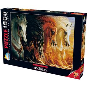 Anatolian Mahşerin Dört Atlısı 1000 Parça Puzzle