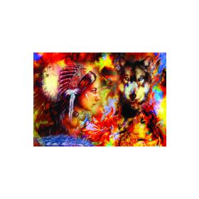 Anatolian Masumiyet Wolf Maiden 1500 Parça Puzzle