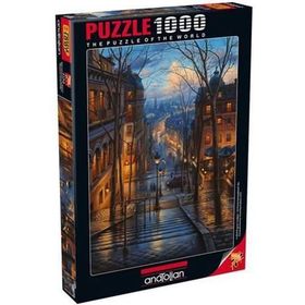 Anatolian Montmarte'de Bahar 1000 Parça Puzzle