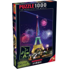 Anatolian Neon Eyfel Kulesi 1000 Parça Puzzle