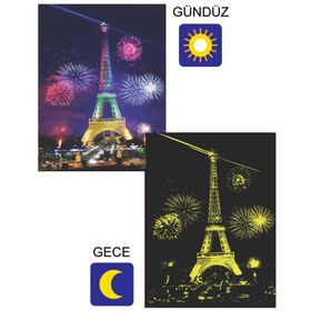 Anatolian Neon Eyfel Kulesi 1000 Parça Puzzle