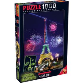 Anatolian Neon Eyfel Kulesi 1000 Parça Puzzle