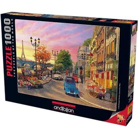 Anatolian Paris'te Akşamüstü 1000 Parça Puzzle