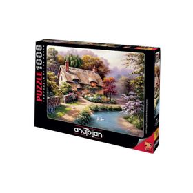 Anatolian Patikadaki Konak 1000 Parça Puzzle