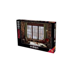 Anatolian Pencere Kedileri Window Cats 1000 Parça Puzzle