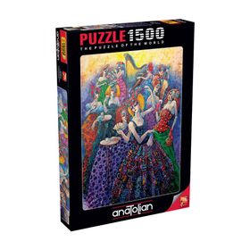 Anatolian Romantik Balo 1500 Parça Puzzle