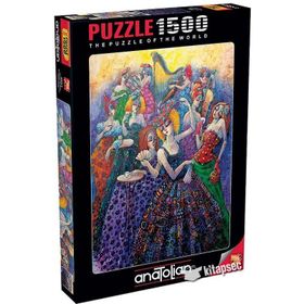 Anatolian Romantik Balo 1500 Parça Puzzle