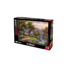 Anatolian Şelaleli Konak-Stonybrook Falls Cottage 2000 Parça Puzzle