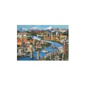 Anatolian Simge Yerler-Popular Landmark 2000 Parça Puzzle
