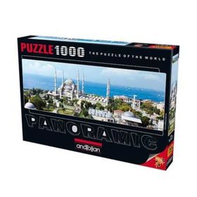 Anatolian Sultanahmet Cami Panorama 1000 Parça Puzzle