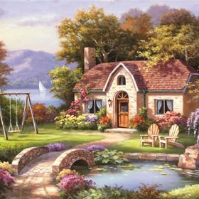 Anatolian Taş Köprü Konağı 4559 1500 Parça Puzzle