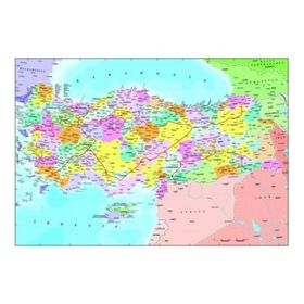 Anatolian Türkiye Siyasi Haritası Puzzle