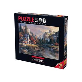 Anatolian Vadinin Sonundaki Ev 500 Parça Puzzle