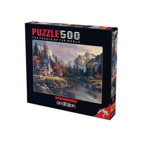 Anatolian Vadinin Sonundaki Ev 500 Parça Puzzle