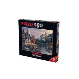 Anatolian Vadinin Sonundaki Ev 500 Parça Puzzle
