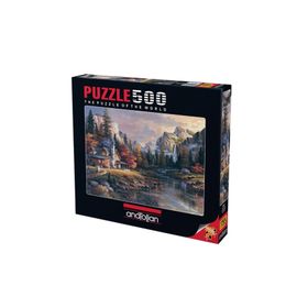 Anatolian Vadinin Sonundaki Ev 500 Parça Puzzle