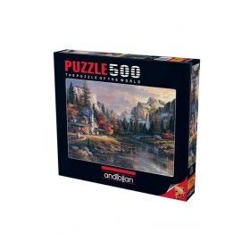 Anatolian Vadinin Sonundaki Ev 500 Parça Puzzle