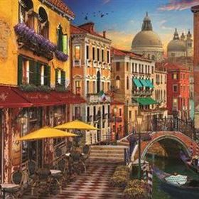 Anatolian Venedik Kanal Cafe 1500 Parça Puzzle