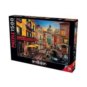 Anatolian Venedik Kanal Cafe 1500 Parça Puzzle
