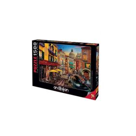 Anatolian Venedik Kanal Cafe 1500 Parça Puzzle