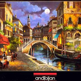 Anatolian Venedik Sokaklari 1000 Parça Puzzle