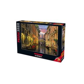 Anatolian Venedik'te Alacakaranlık 3000 Parça Puzzle