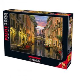 Anatolian Venedik'te Alacakaranlık 3000 Parça Puzzle