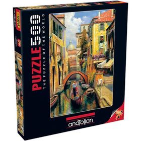 Anatolian Venedik'Te Pazar 500 Parça Puzzle