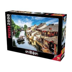 Anatolian Xitang Antik Şehri 2000 Parça Puzzle
