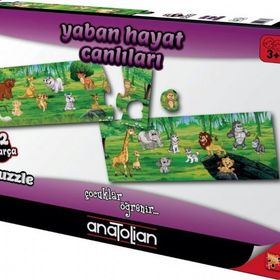 Anatolian Yaban Hayat Canlıları 22 Parça Puzzle