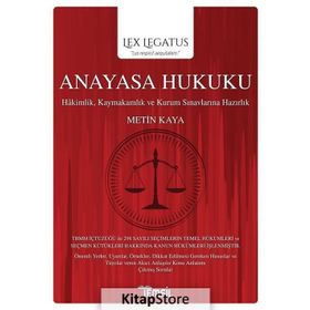 Anayasa Hukuku - Lex Legatus - Metin Kaya
