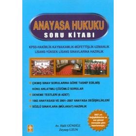 ANAYASA HUKUKU SORU KİTABI - HALIL GÜNDÜZ, ZEYNEP UZUN