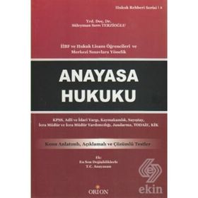 ANAYASA HUKUKU - SÜLEYMAN SIRRI TERZIOĞLU