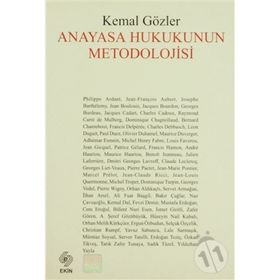Anayasa Hukukunun Metodolojisi- Kemal Gözler