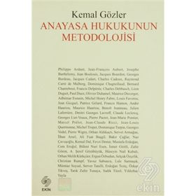 Anayasa Hukukunun Metodolojisi- Kemal Gözler