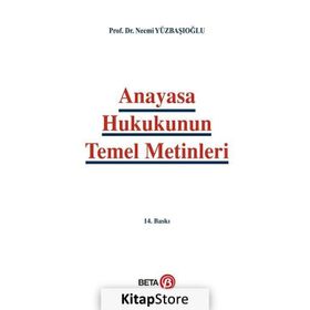 ANAYASA HUKUKUNUN TEMEL METINLERI - NECMI YÜZBAŞIOĞLU