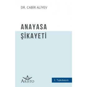 ANAYASA ŞİKAYETİ - CABIR ALIYEV
