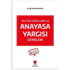 Anayasa Yargısı- Ferhat Uslu